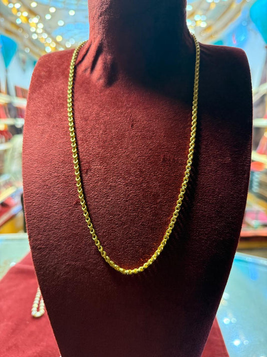 22k Wheat Chain