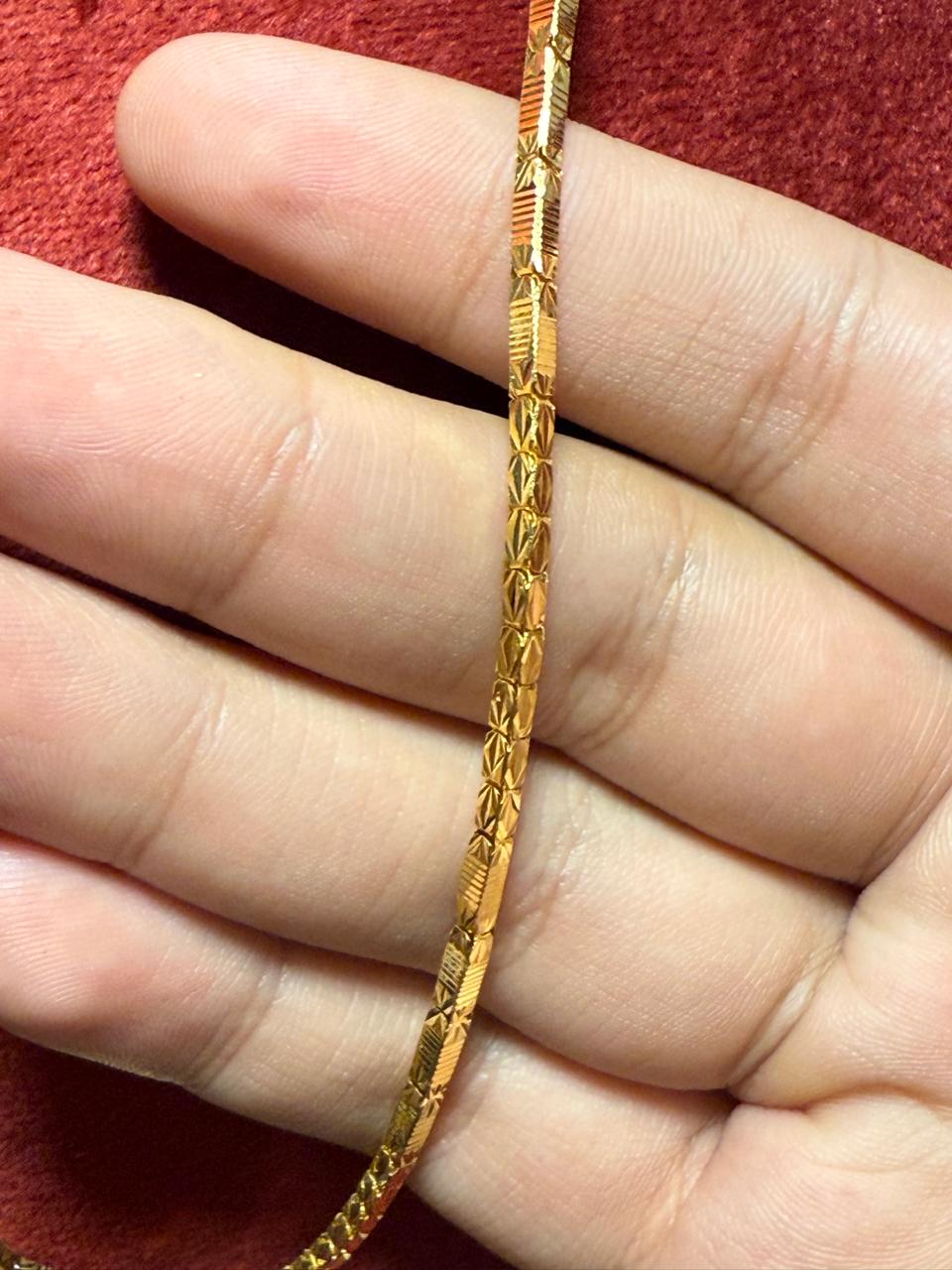 22k Box Chain